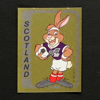 Euro 92 No. 141 Panini sticker Scotland Berni