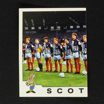 Euro 92 No. 139 Panini sticker Scotland left
