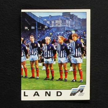 Euro 92 No. 140 Panini Sticker Scotland right