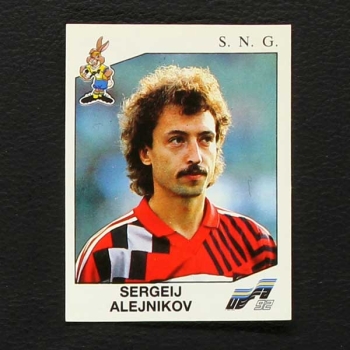 Euro 92 No. 176 Panini sticker Sergeij Alejnikov