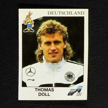 Euro 92 No. 204 Panini sticker Thomas Doll