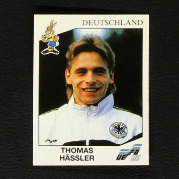 Euro 92 No. 206 Panini sticker Thomas Hässler