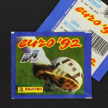 Euro 92 Panini Sticker Tüte