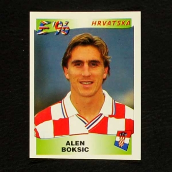 Euro 96 No. 351 Panini sticker Alen Boksic