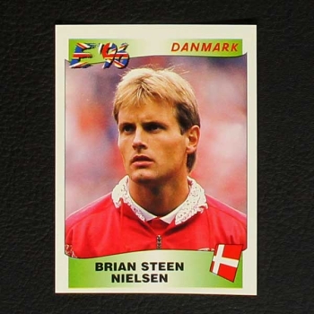 Euro 96 No. 285 Panini sticker Brian Steen Nielsen