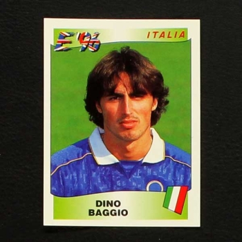 Euro 96 No. 246 Panini sticker Dino Baggio