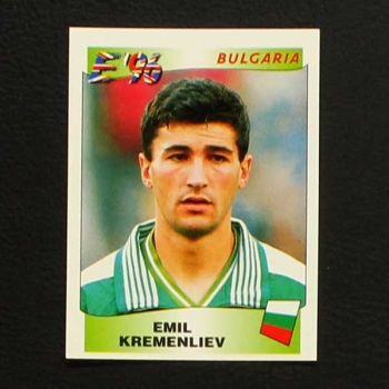 Euro 96 No. 138 Panini sticker Emil Kremeliev