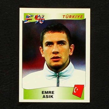 Euro 96 No. 323 Panini sticker Emre Asik