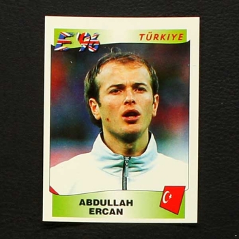 Euro 96 No. 326 Panini sticker Abdullah Ercan