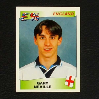 Euro 96 No. 038 Panini sticker Gary Neville