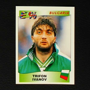 Euro 96 Nr. 139 Panini Sticker Trifon Ivanov