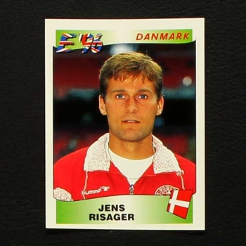 Euro 96 No. 281 Panini sticker Jens Risager