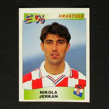 Euro 96 No. 338 Panini sticker Nikola Jerkan
