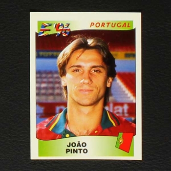 Euro 96 No. 310 Panini sticker Joao Pinto