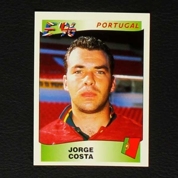 Euro 96 No. 301 Panini sticker Jorge Costa