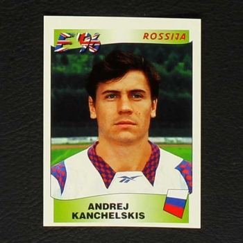 Euro 96 No. 266 Panini sticker Kanchelskis