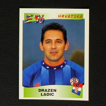 Euro 96 No. 337 Panini sticker Drazen Ladic