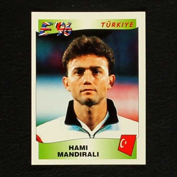 Euro 96 No. 333 Panini sticker Hami Mandirali