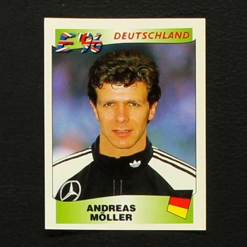 Euro 96 Nr. 209 Panini Sticker Andreas Möller