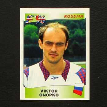Euro 96 No. 263 Panini sticker Viktor Onopko