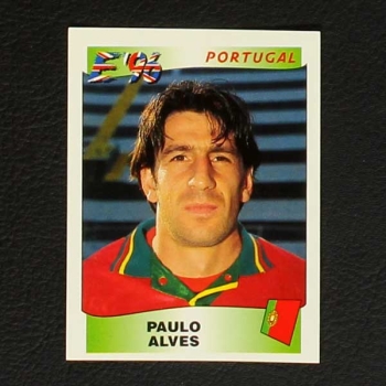 Euro 96 No. 312 Panini sticker Paulo Alves