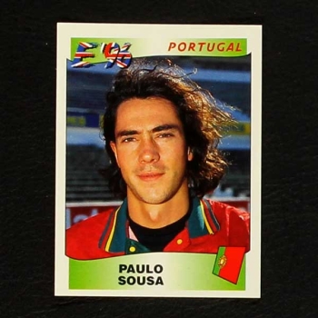 Euro 96 No. 306 Panini sticker Paulo Sousa