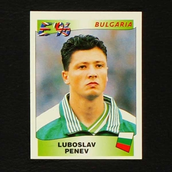 Euro 96 Nr. 151 Panini Sticker Luboslav Penev