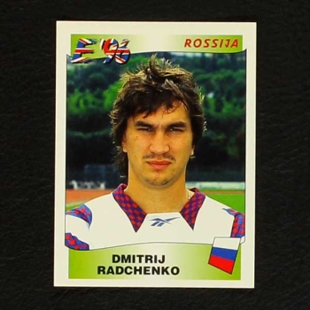 Euro 96 No. 270 Panini sticker Dmitrij Radchenko
