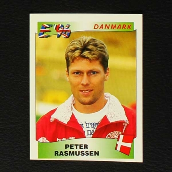 Euro 96 No. 292 Panini sticker Peter Rasmussen