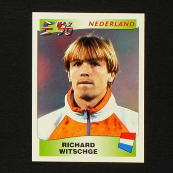 Euro 96 Nr. 088 Panini Sticker Richard Witschge