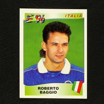 Euro 96 Nr. 251 Panini Sticker Roberto Baggio