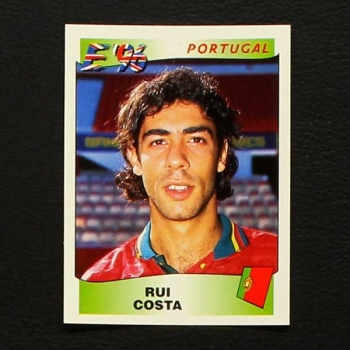 Euro 96 No. 308 Panini sticker Rui Costa