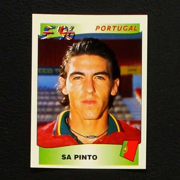 Euro 96 No. 309 Panini sticker Sa Pinto