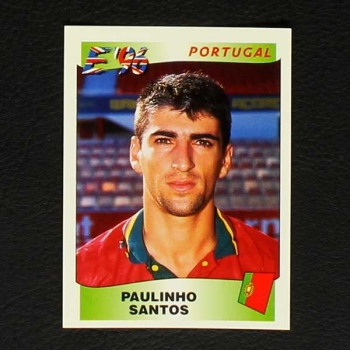 Euro 96 No. 302 Panini sticker Paulinho Santos