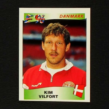 Euro 96 No. 286 Panini sticker Kim Vilfort