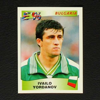 Euro 96 Nr. 149 Panini Sticker Yordanov