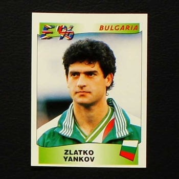 Euro 96 No. 145 Panini sticker Zlatko Yankov