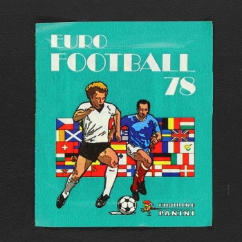 Euro Football 78 grün Panini Sticker Tüte