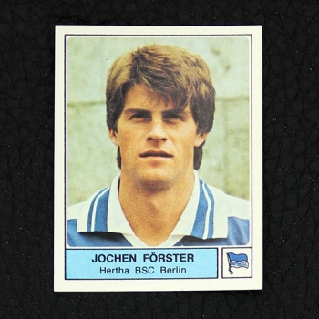 Jochen Förster Panini Sticker Nr. 10 - Fußball 79