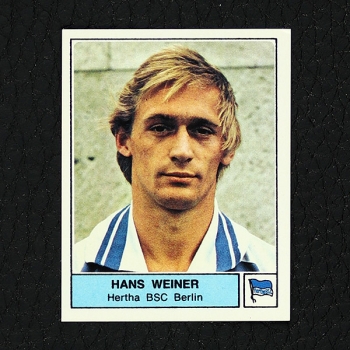 Hans Weiner Panini Sticker Nr. 14 - Fußball 79