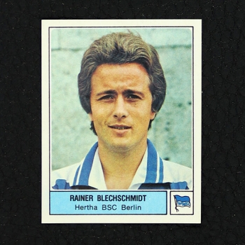 Rainer Blechschmidt Panini Sticker Nr. 19 - Fußball 79