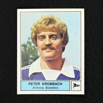 Peter Krobbach Panini Sticker No. 28 - Fußball 79