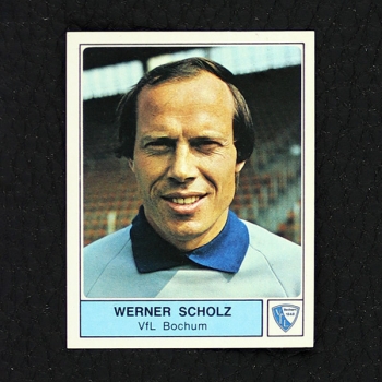 Werner Scholz Panini Sticker No. 40 - Fußball 79