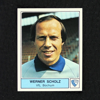 Werner Scholz Panini Sticker Nr. 40 - Fußball 79