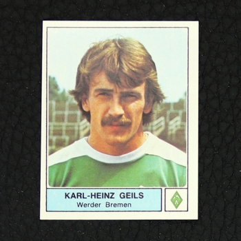 Karl-Heinz Geils Panini Sticker No. 73 - Fußball 79