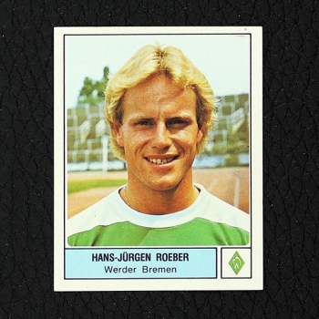 Hans-Jürgen Röber Panini Sticker No. 81 - Fußball 79