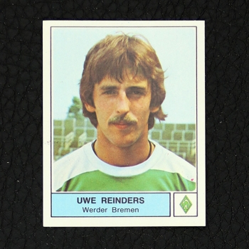 Uwe Reinders Panini Sticker No. 83 - Fußball 79