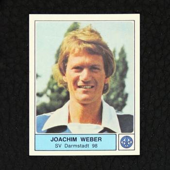 Joachim Weber Panini Sticker No. 100 - Fußball 79