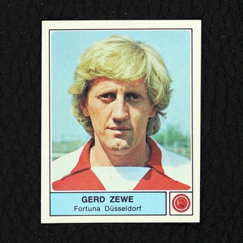 Gerd Zewe Panini Sticker Nr. 125 - Fußball 79
