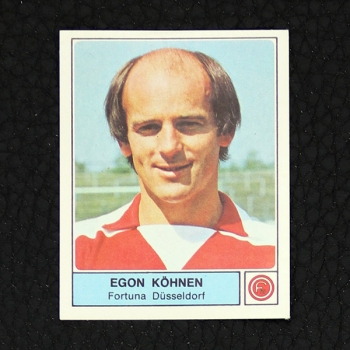 Egon Köhnen Panini Sticker No. 127 - Fußball 79